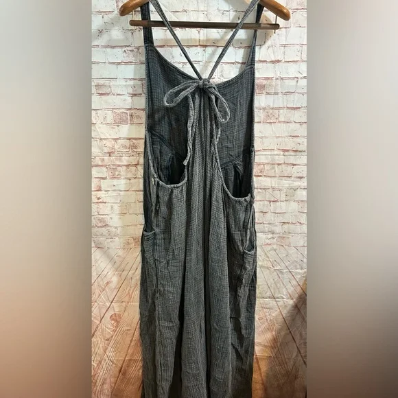 Easel Charcoal Gray Overalls - Picture 4 of 4